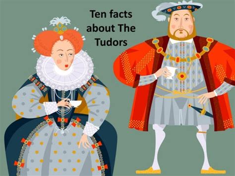 10 facts about tudor fashion.